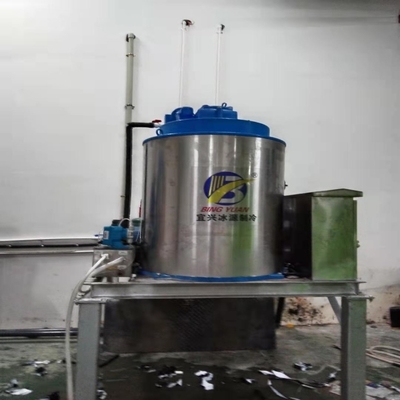 स्वचालित 1 2 3 5 फ्लेक आइस मेकर मशीन 10 टन 3P 380Volt 50Hz