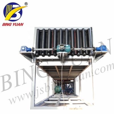 चीन निर्माण से पूरी तरह से स्वचालित 10 टी / डे डायरेक्ट सिस्टम आइस ब्लॉक मेकिंग मशीन