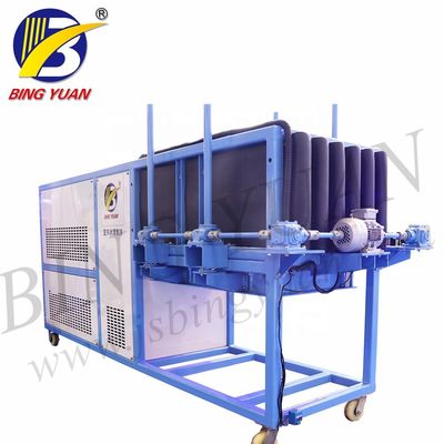वाणिज्यिक एयर कूलिंग 2T 14KW स्वचालित ब्लॉक बर्फ मशीन