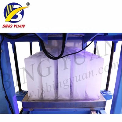 एयर कूलिंग 1T 6KW कमर्शियल आइस ब्लॉक मेकर