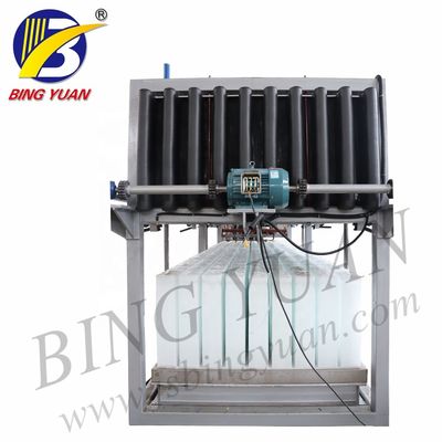 380V 50KG 30 टन ब्लॉक आइस मेकर मशीन, क्लियर ब्लॉक आइस मशीन