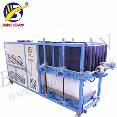 एयर कूलिंग 1T 6KW कमर्शियल आइस ब्लॉक मेकर