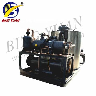 3.94KW 10 टन 220V परत बर्फ निर्माता मशीन, बर्फ बर्फ निर्माता मशीन