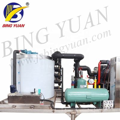 बाष्पीकरणीय ठंडा 220V 15T 69KW परत बर्फ निर्माता मशीन