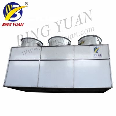 R404A 3000KG 480V बाष्पीकरणीय संघनित्र चिलर, बंद शीतलन टॉवर