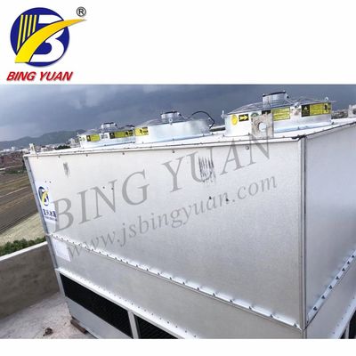 R404A 3000KG 480V बाष्पीकरणीय संघनित्र चिलर, बंद शीतलन टॉवर