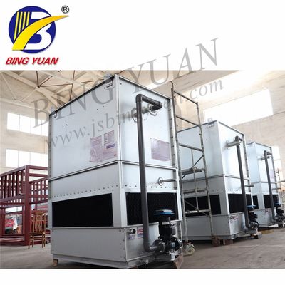 R404A 3000KG 480V बाष्पीकरणीय संघनित्र चिलर, बंद शीतलन टॉवर
