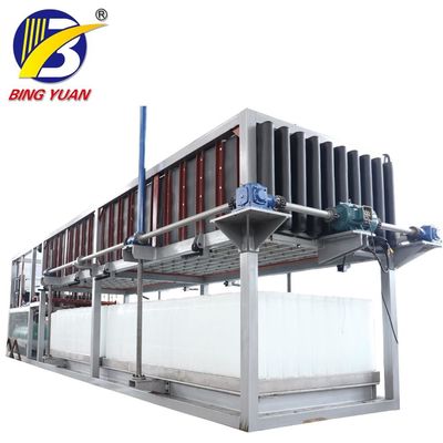 SUS304 Staineless Steel 10 Ton 5KG ब्लॉक आइस मेकर मशीन, आइस प्लांट मशीनरी