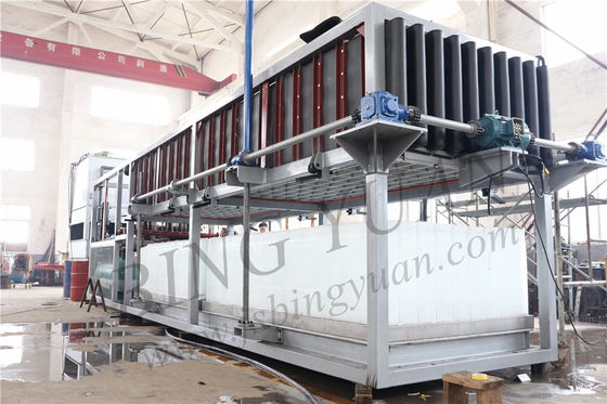 आइस ब्लॉक मेकिंग मशीन डायरेक्ट कूल्ड ब्लॉक आइस मशीन, उच्च प्रदर्शन कम लागत वाला आइस मेकर