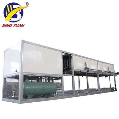 10000KG 33.98KW 380V क्लियर आइस ब्लॉक मशीन, क्लियर आइस ब्लॉक मेकर