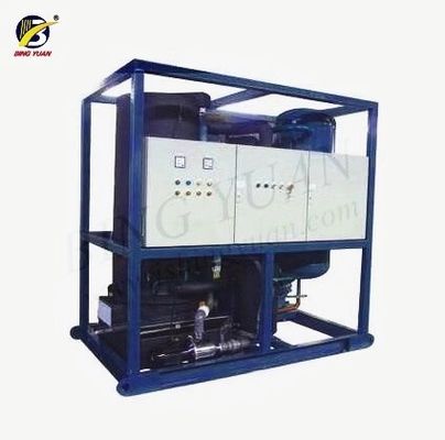 R404A 4.5KW 220 वोल्ट 1TPD आइस ट्यूब मेकर मशीन
