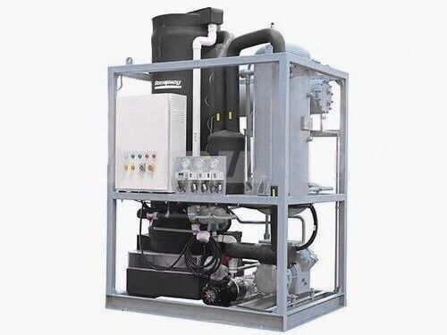 R404A 4.5KW 220 वोल्ट 1TPD आइस ट्यूब मेकर मशीन
